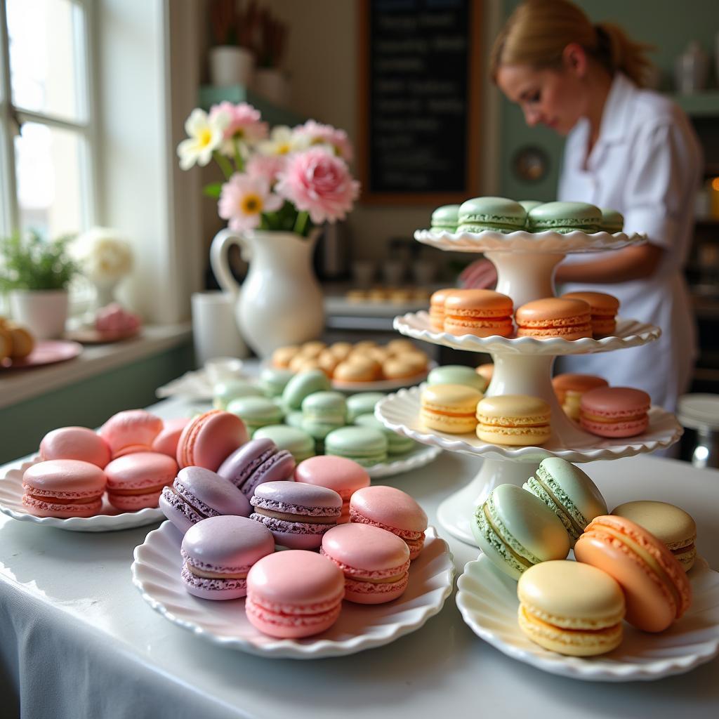 Delicate French Macarons