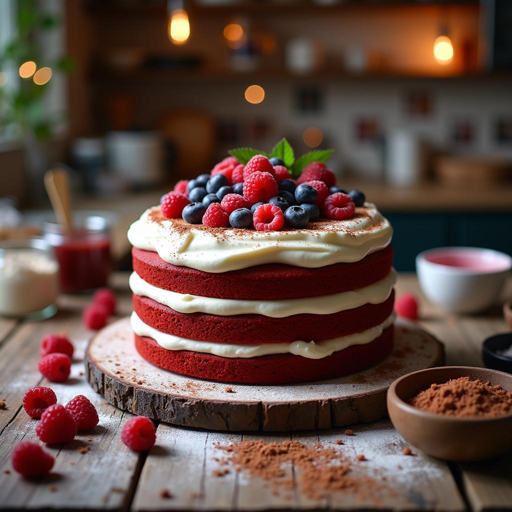 Velvet Dreams: Red Velvet Cake