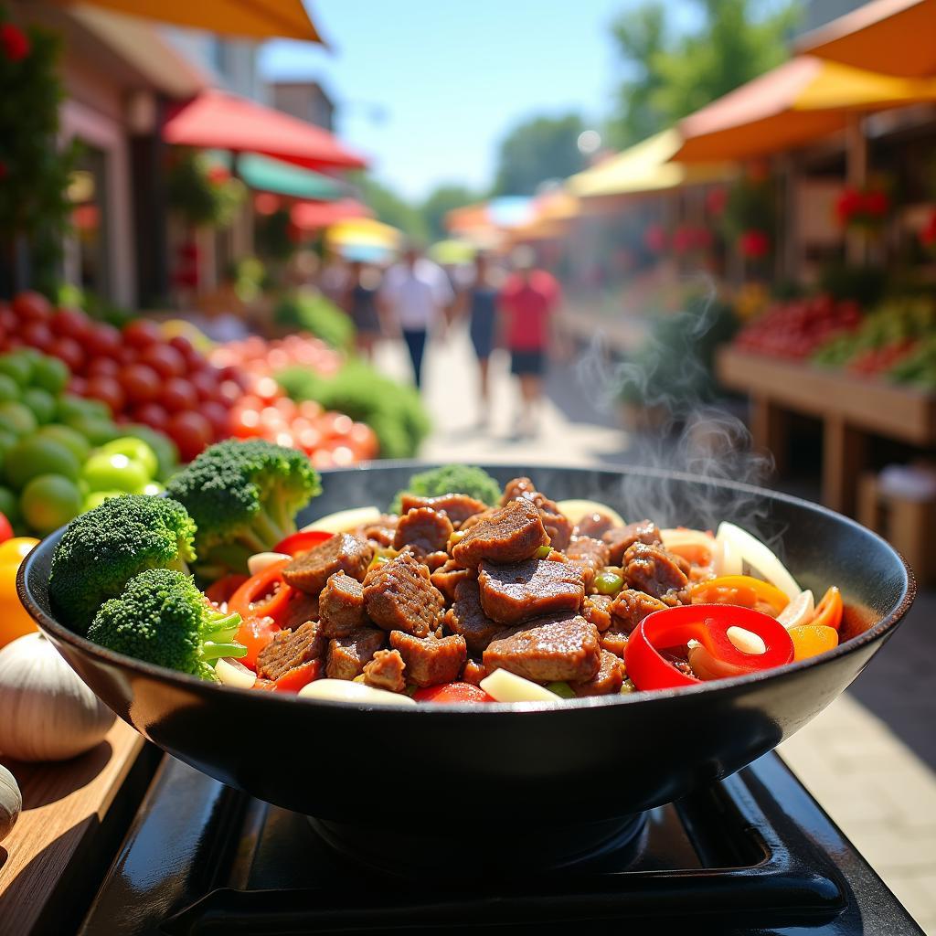 Savory Garlic Herb Beef Stir-Fry