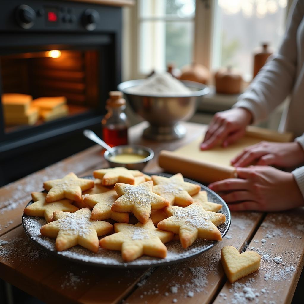 Heavenly Vanilla Shortbread Cookies