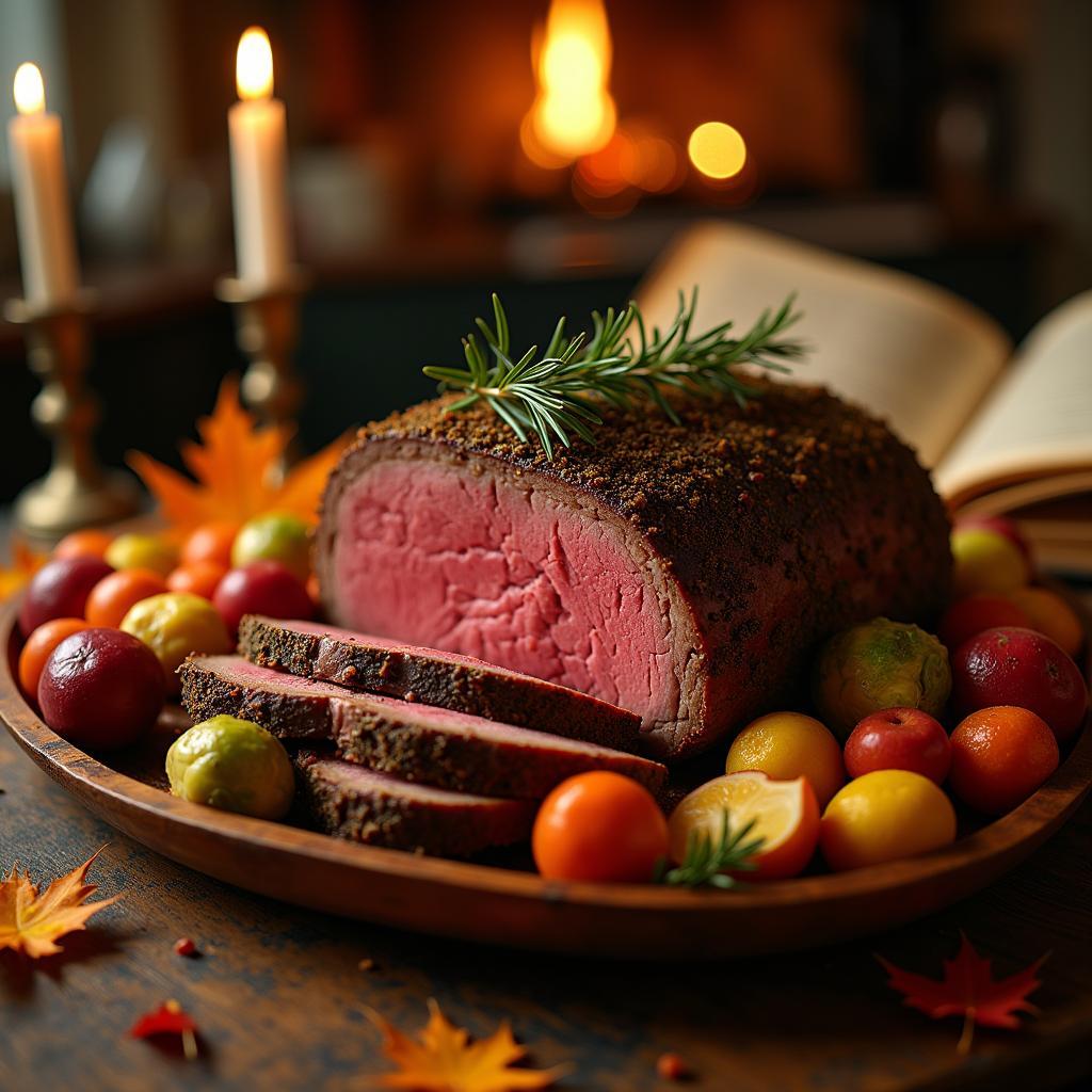 Heavenly Herb-Crusted Roast Beef