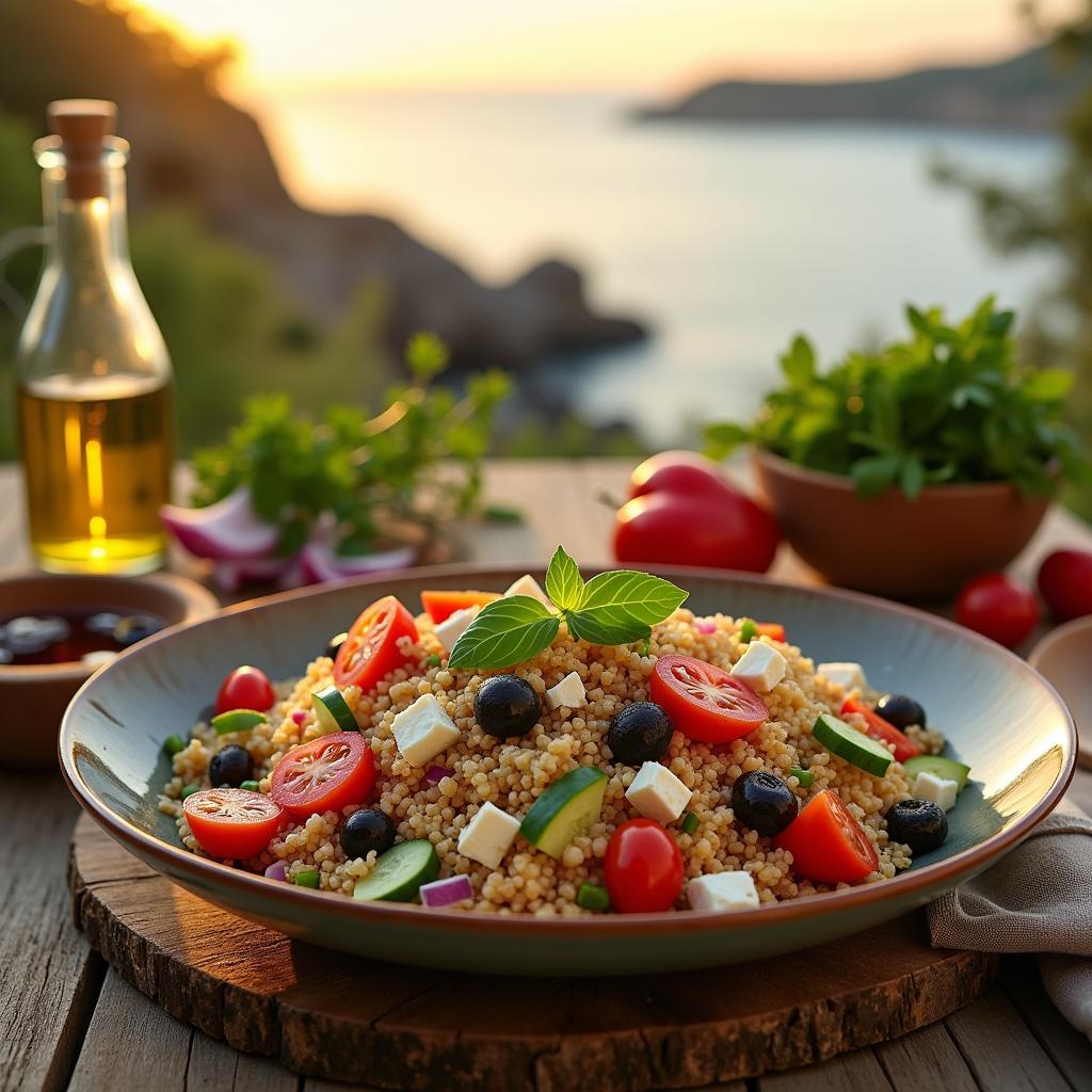 Vibrant Mediterranean Quinoa Salad