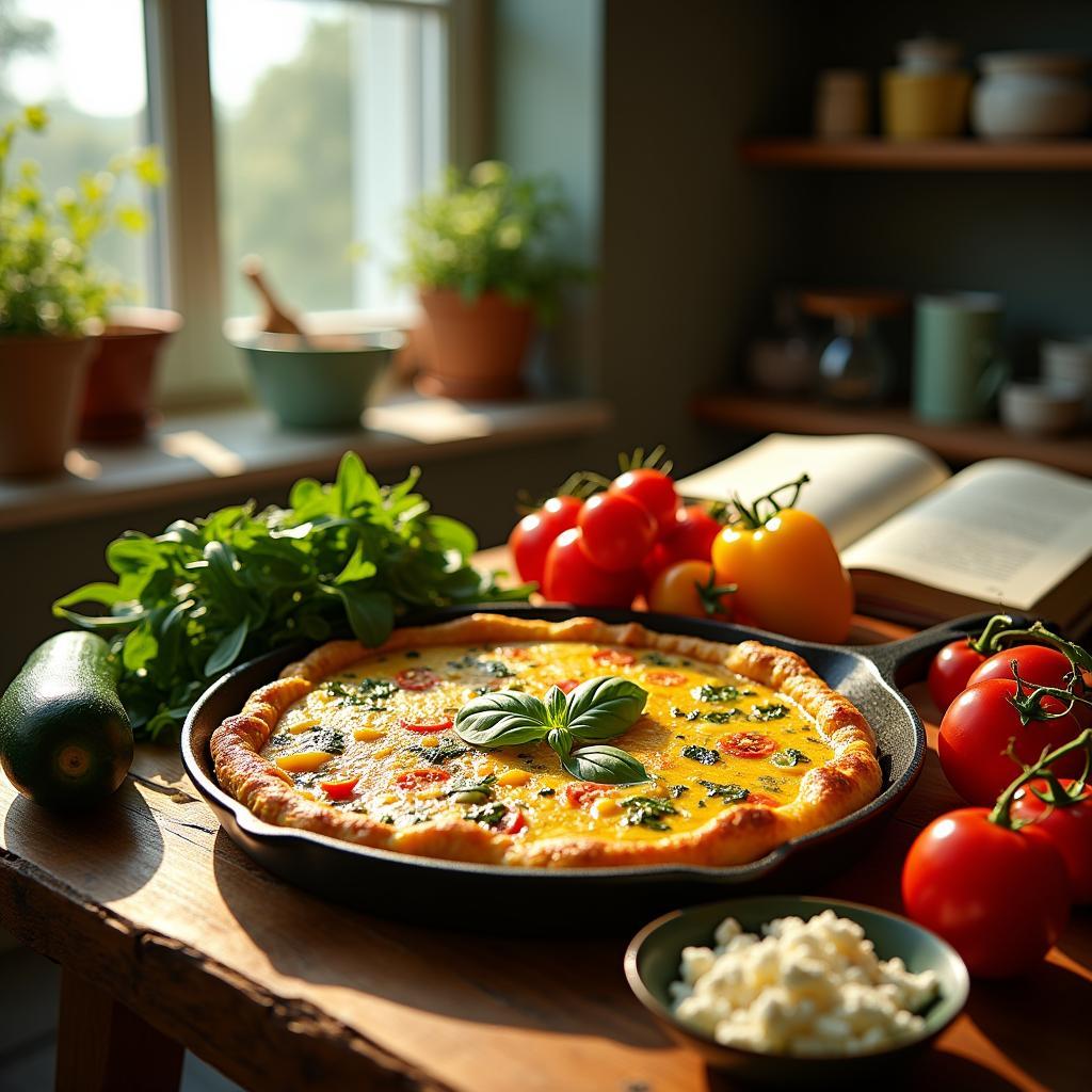 Sun-Kissed Vegetable Frittata