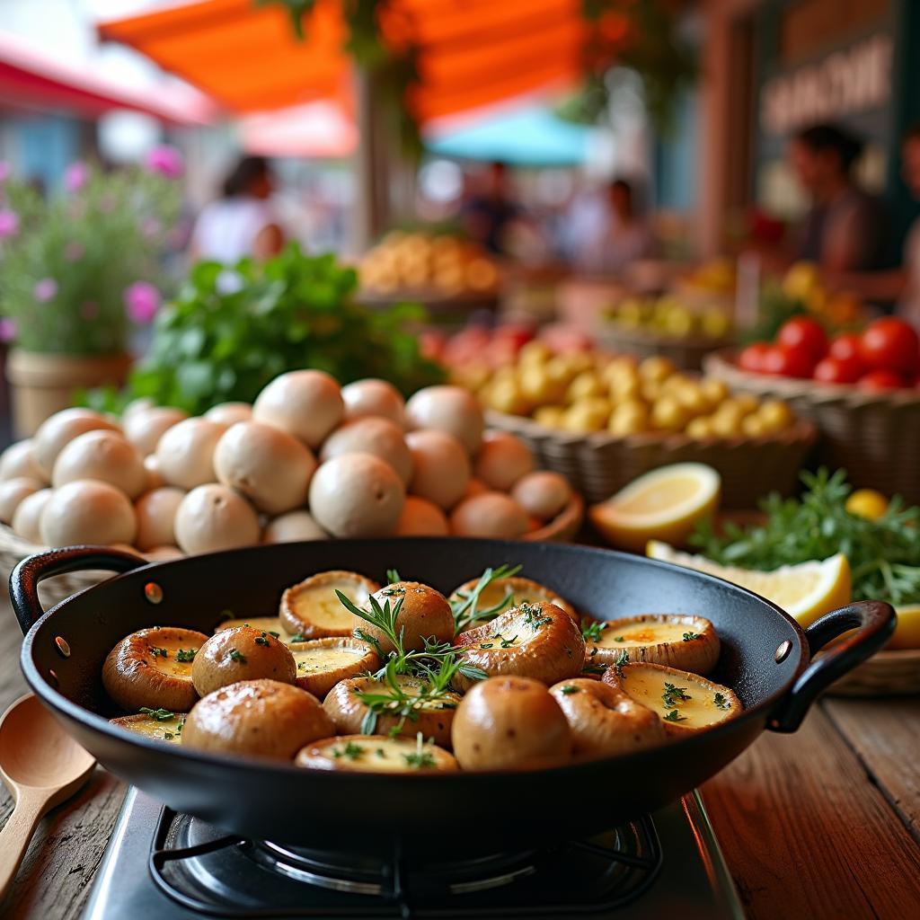 Heavenly Garlic Butter Mushrooms