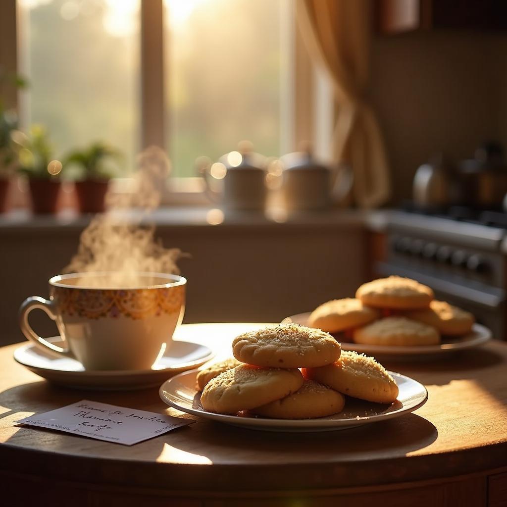 Heavenly Vanilla Shortbread Cookies