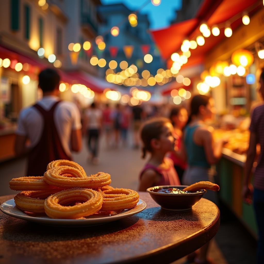 Spiced Chocolate Churros with Citrus Sugar