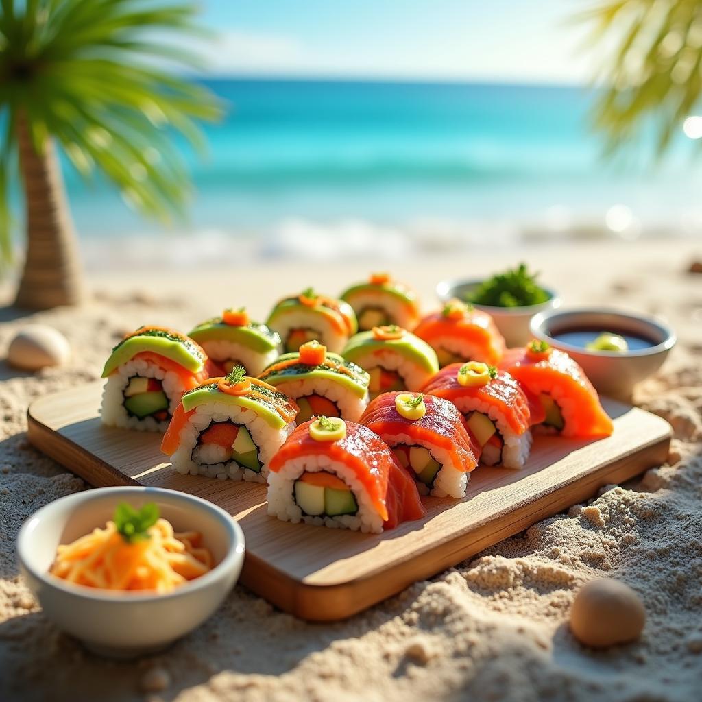 Ocean’s Harmony Sushi Rolls