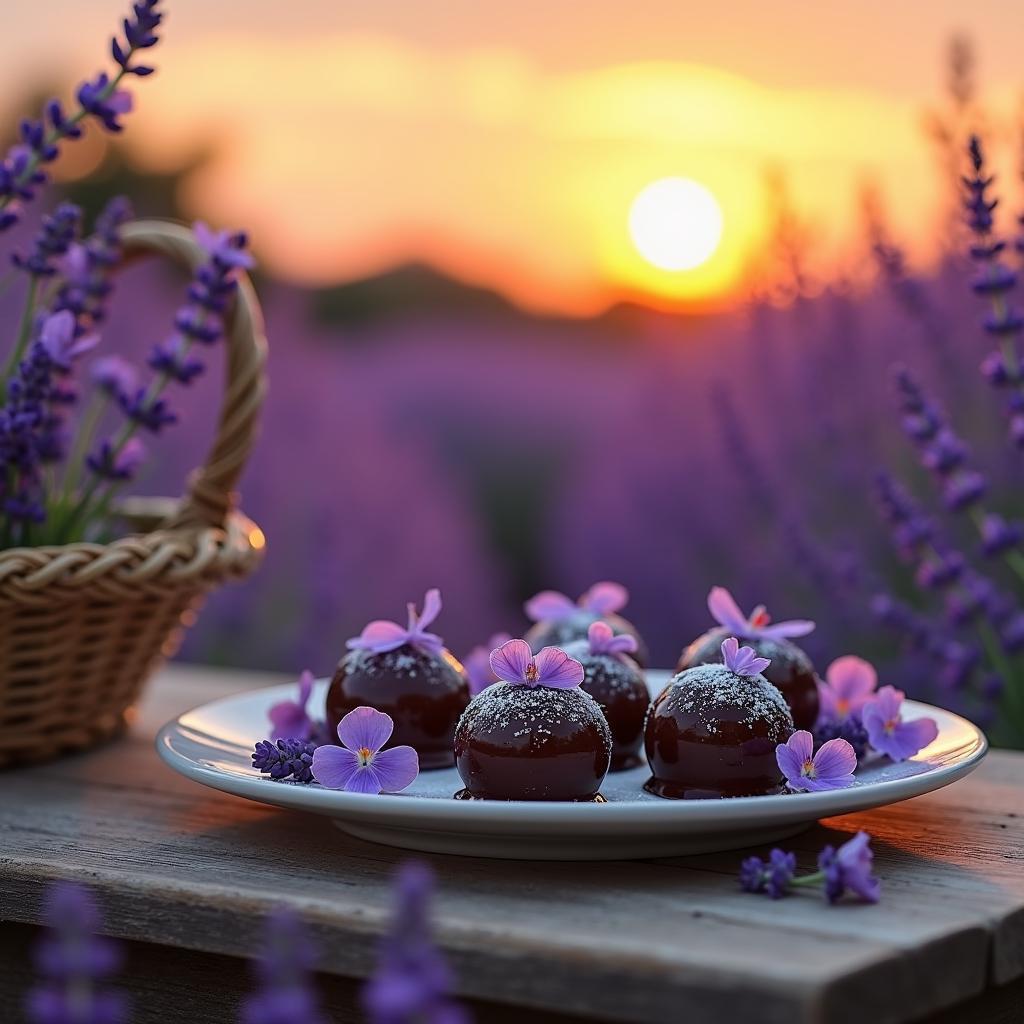 Exquisite Lavender Honey Bonbons