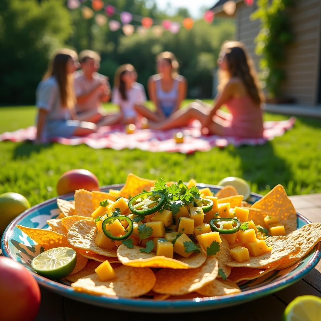 Spicy Mango Lime Tortilla Chips