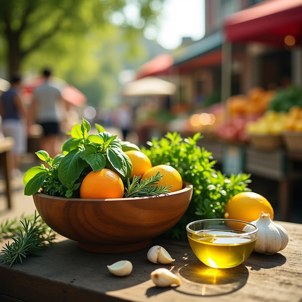 Whimsical Herb & Citrus Marinade