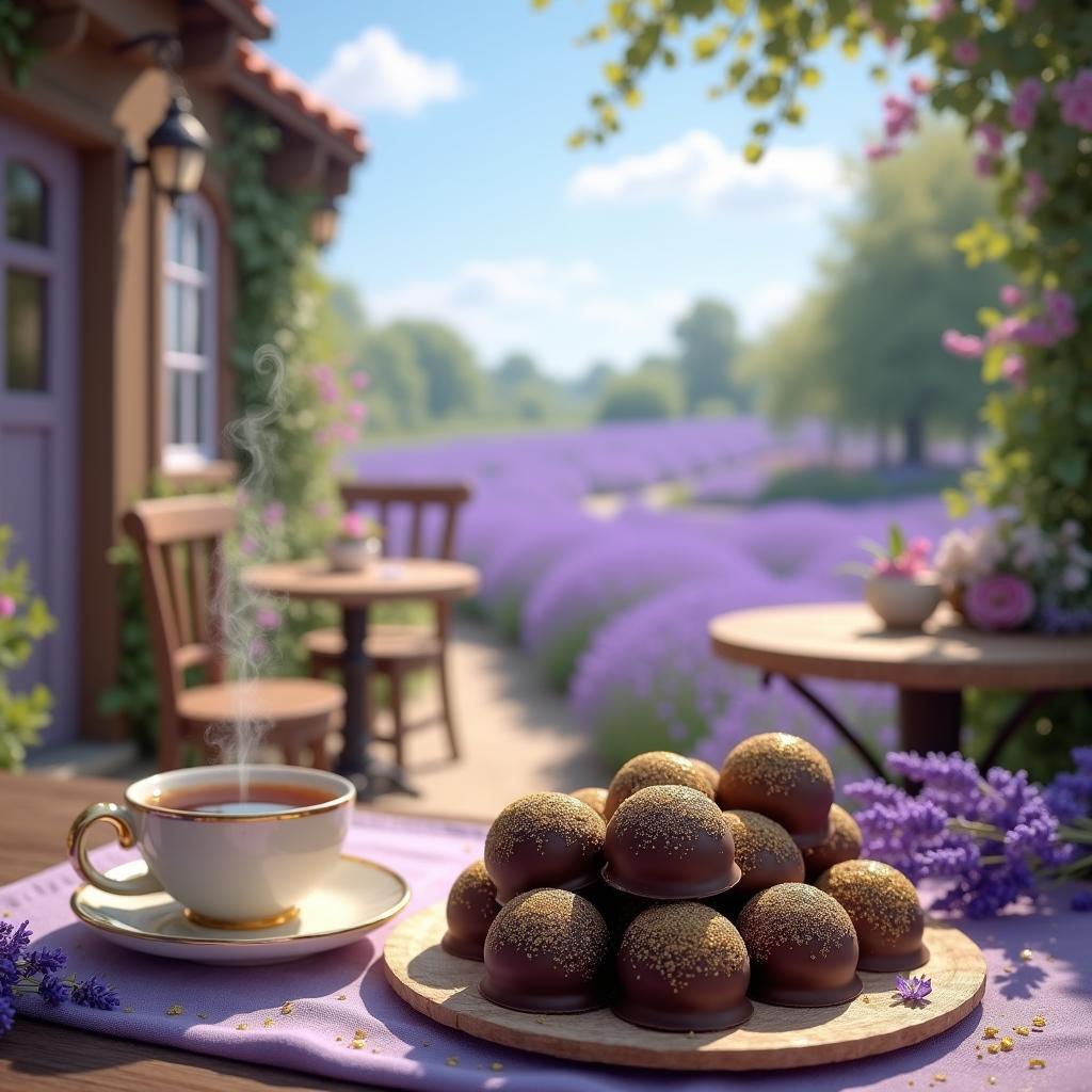 Exquisite Lavender Honey Bonbons