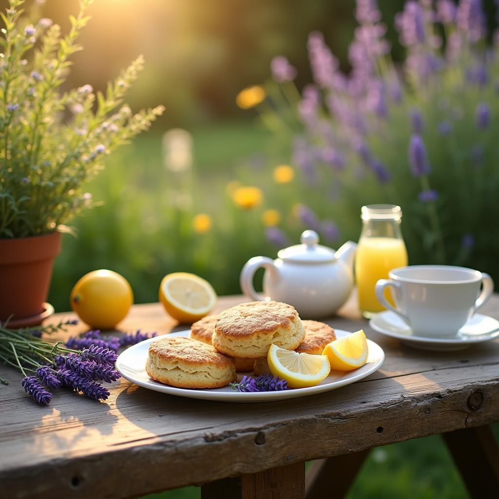 Lavender Lemonade Scones