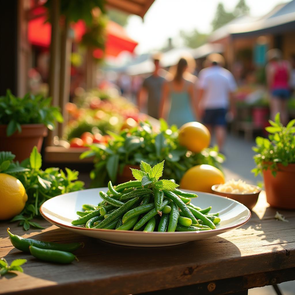 Fava Bean Delight with Lemon and Mint