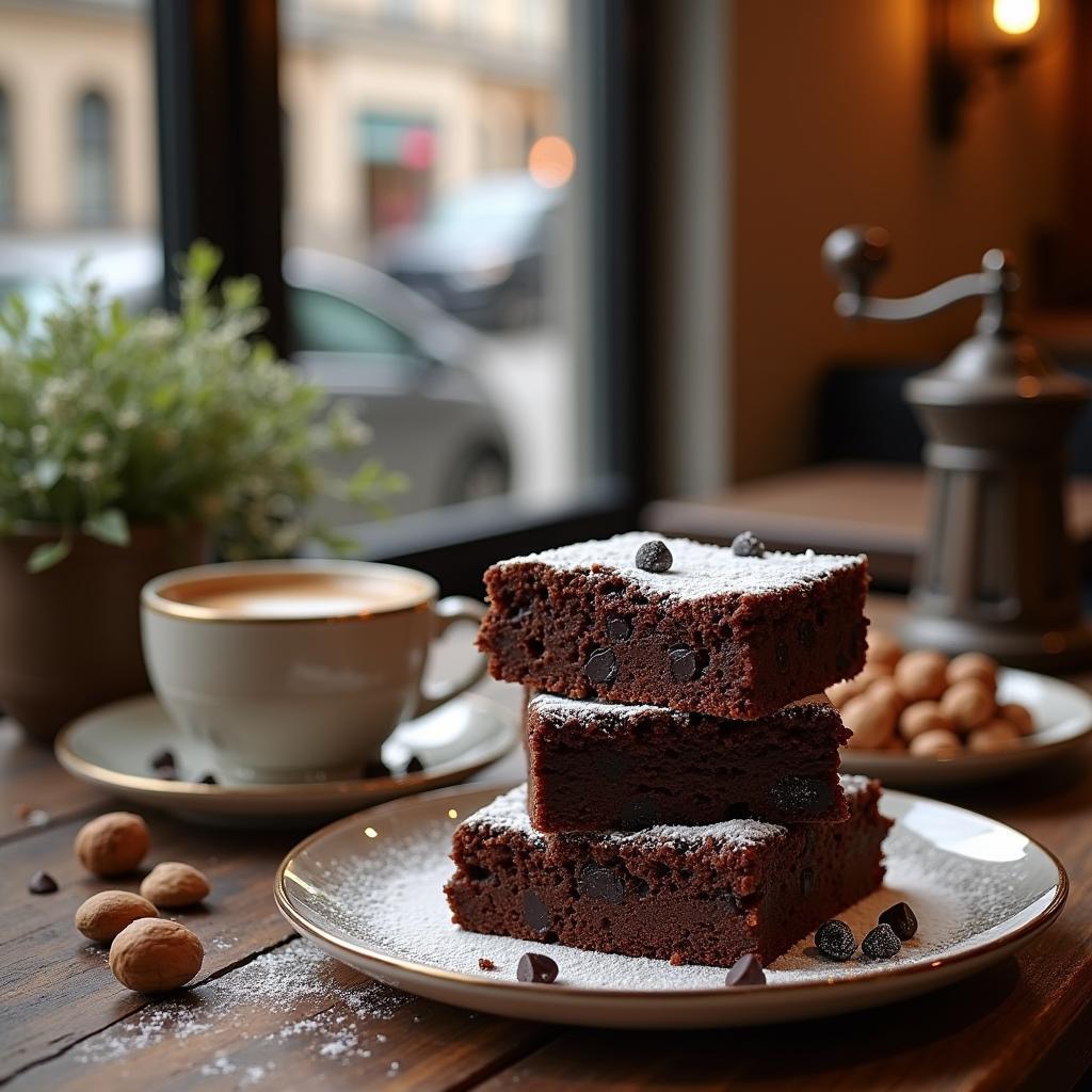 Decadent Espresso Hazelnut Brownies