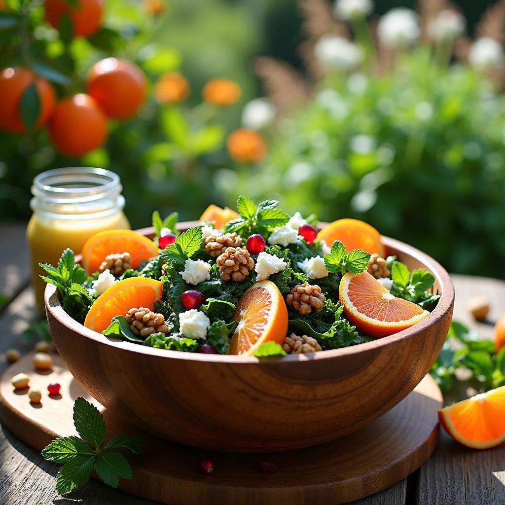 Vibrant Greens & Citrus Quinoa Salad