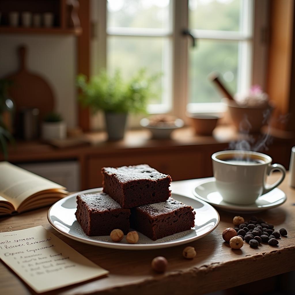 Decadent Espresso Hazelnut Brownies