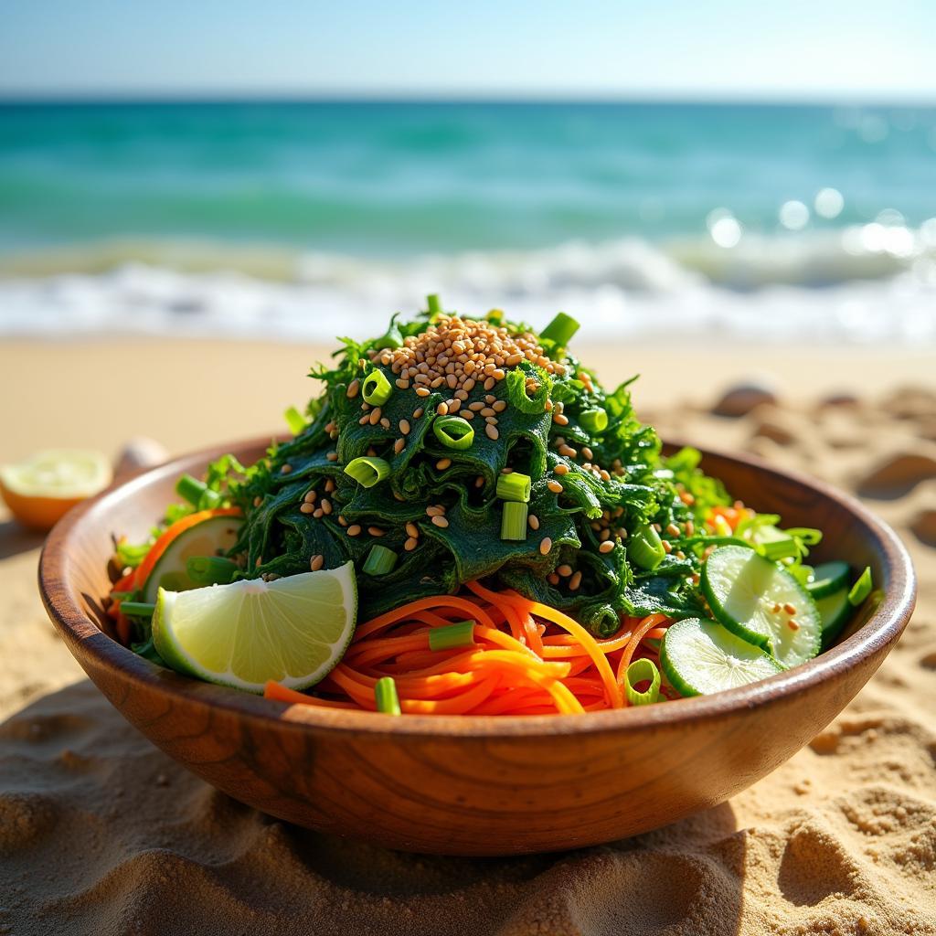 Umami-Infused Seaweed Salad with Sesame and Citrus