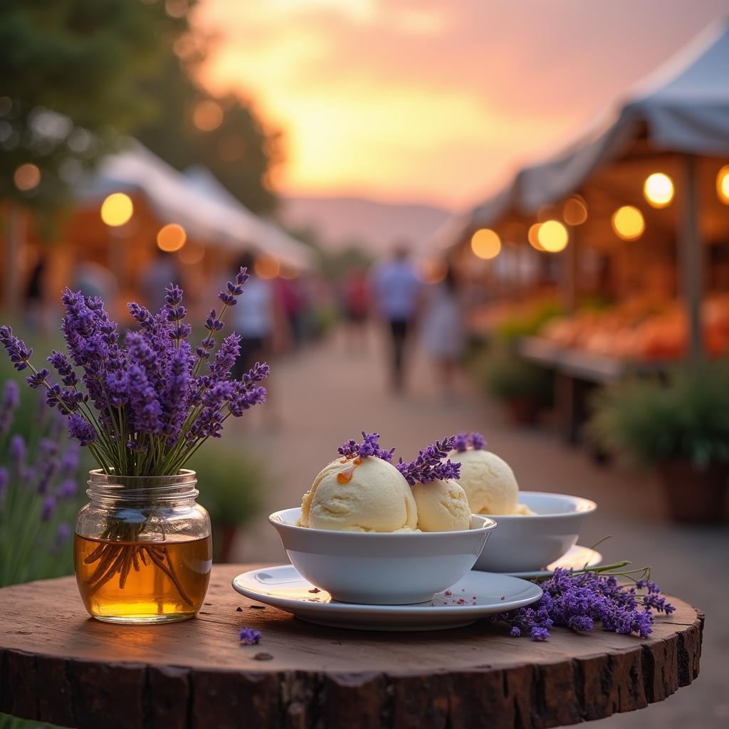 Lavender Honey Gelato: A Taste of Serenity