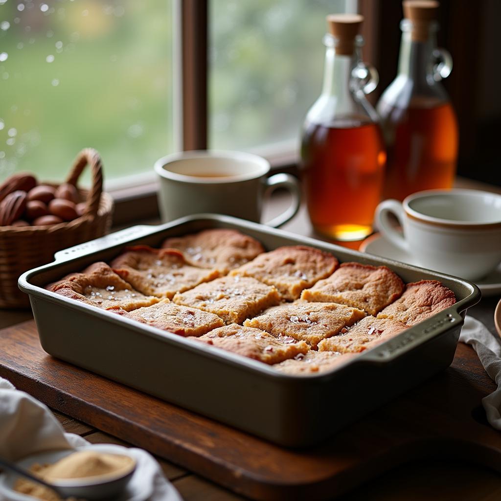 Heavenly Maple Pecan Blondies