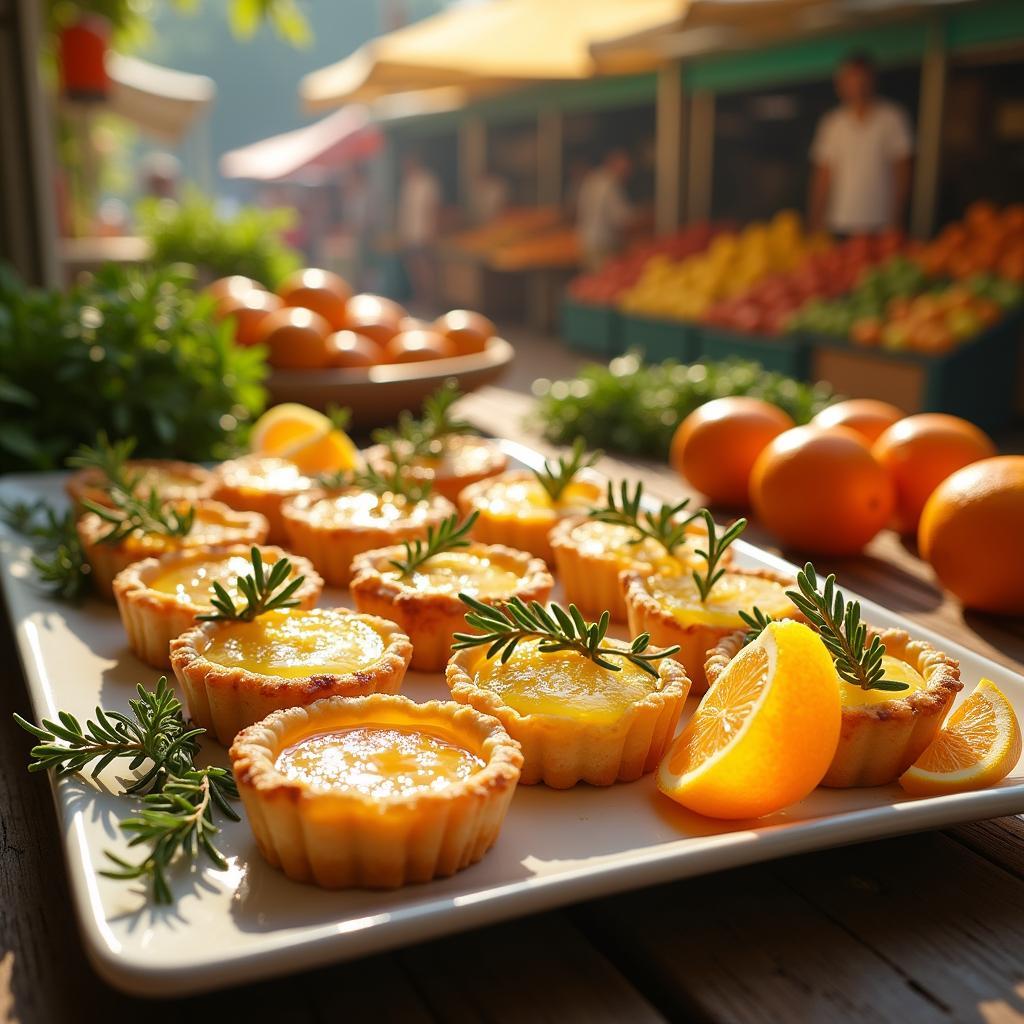 Exquisite Citrus & Thyme Tartlets