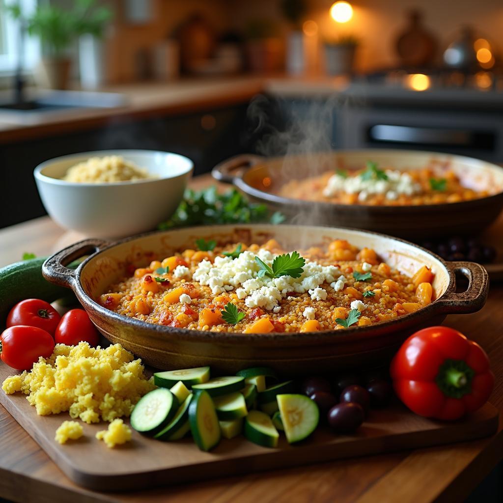 Whimsical Mediterranean Quinoa Casserole