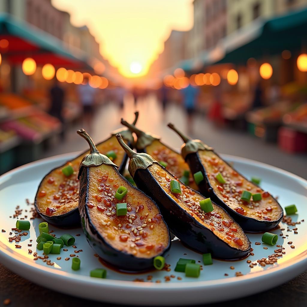 Umami Bliss: Miso-Glazed Roasted Eggplant