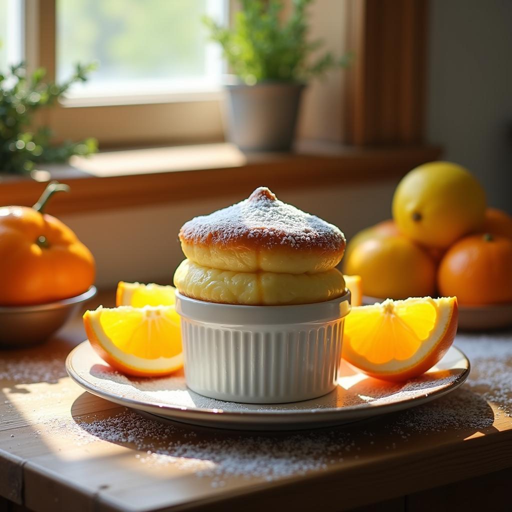 Whimsical Citrus Soufflé