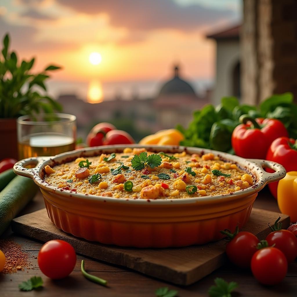 Hearty Mediterranean Quinoa Casserole