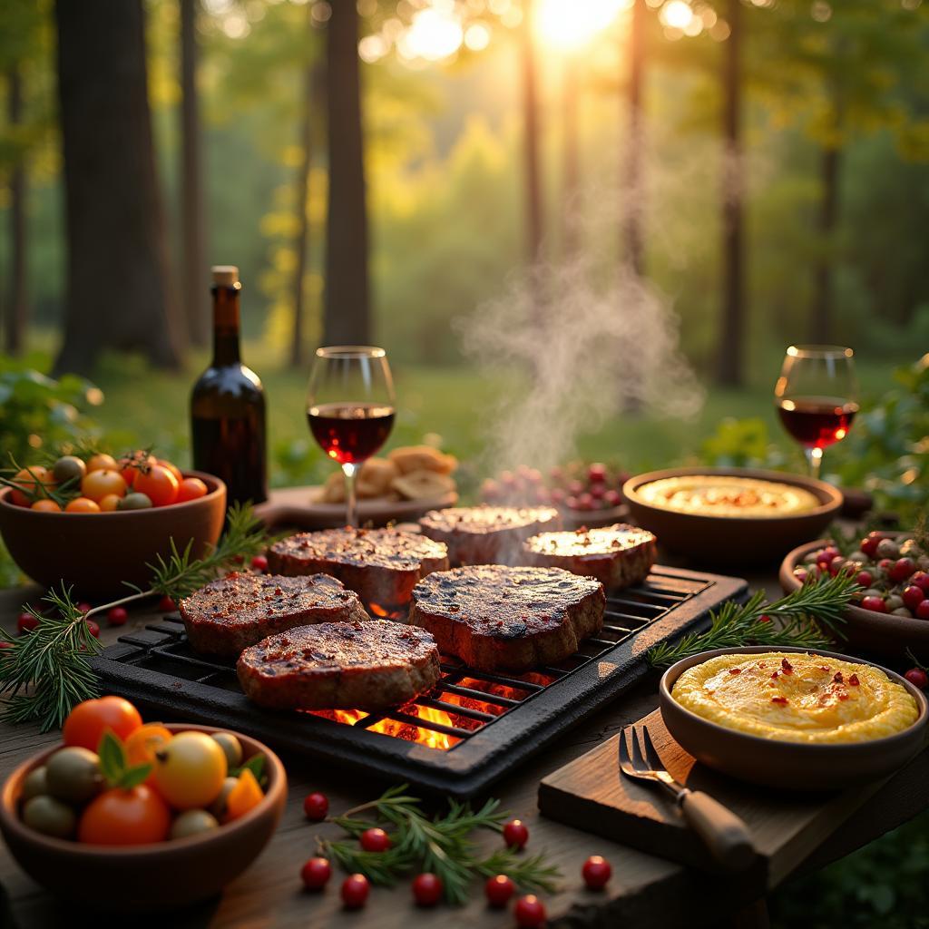 Savory Wild Game Medley with Juniper Berry Glaze