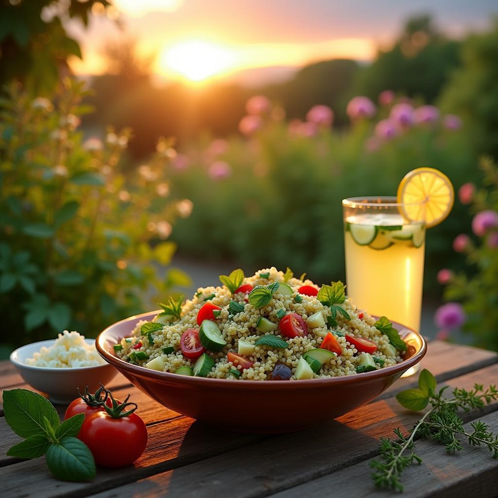 Herb-Infused Quinoa Salad with Citrus Vinaigrette