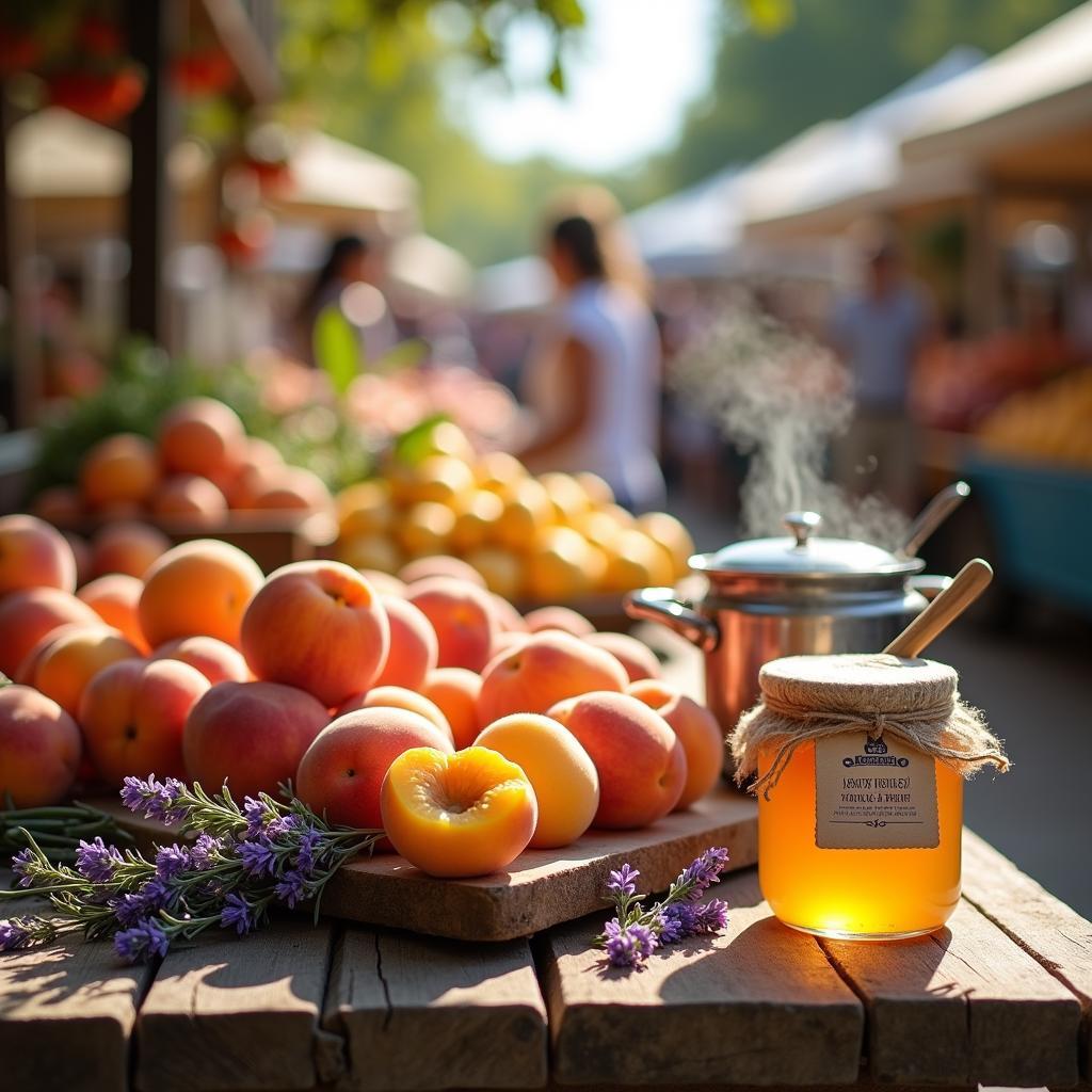 Sun-Kissed Apricot and Lavender Preserves