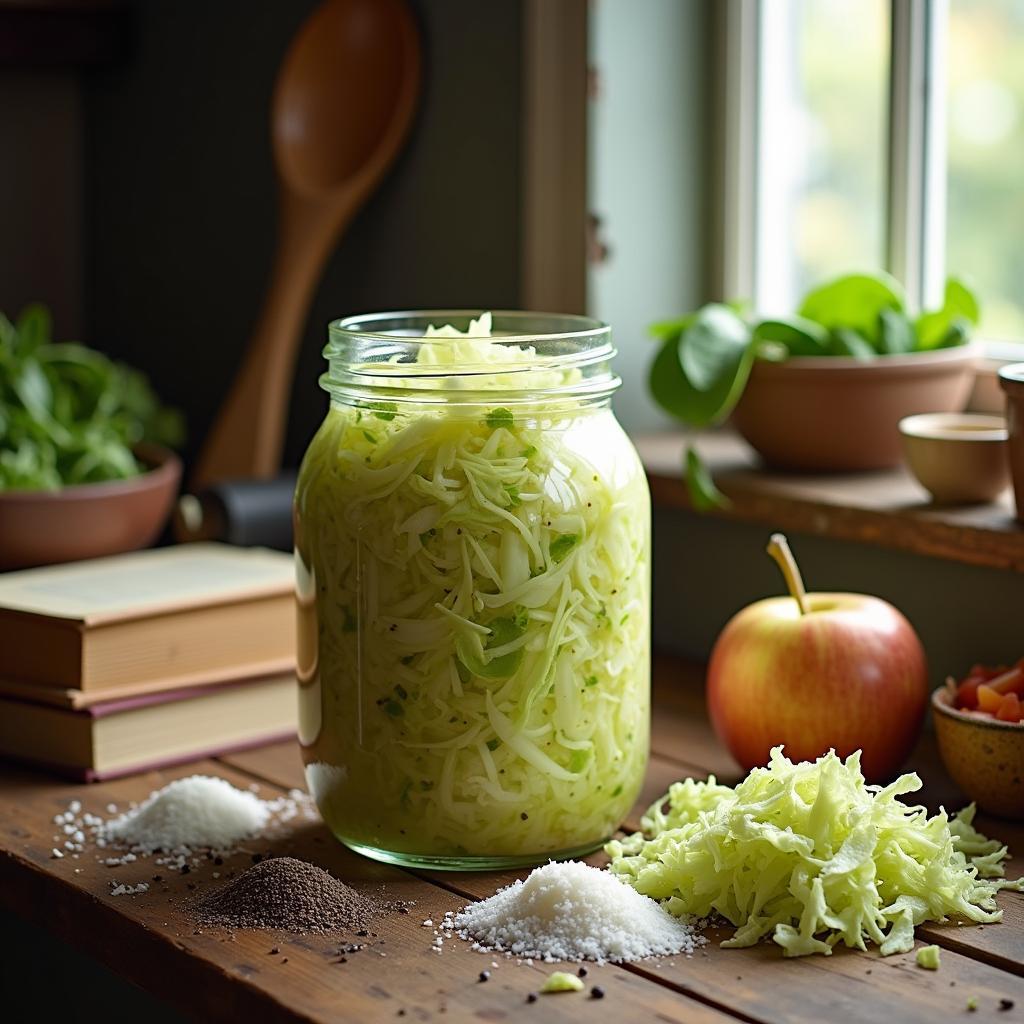 Fermented Bliss: Homemade Sauerkraut