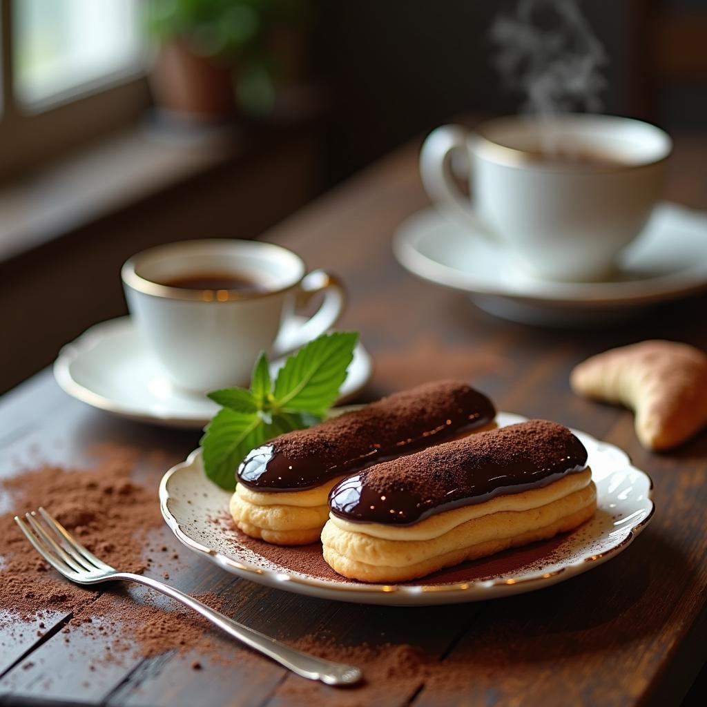 Classic Chocolate Eclairs