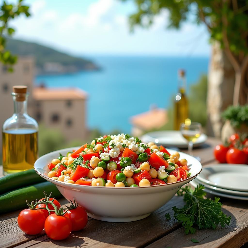 Hearty Mediterranean Chickpea Salad