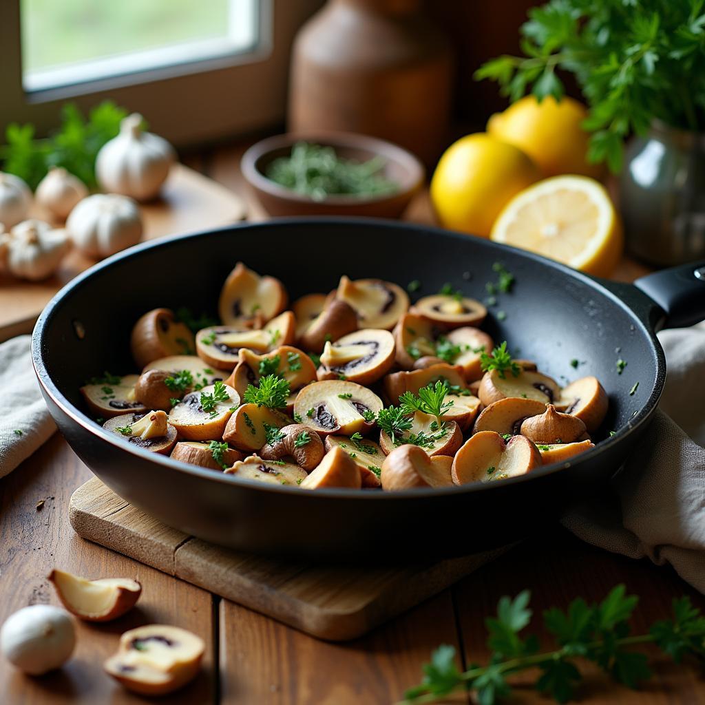 Garlic Butter Mushroom Medley