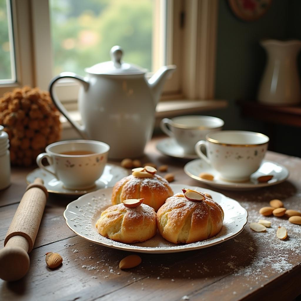 Heavenly Almond Cream Pastries