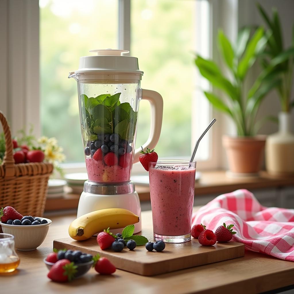 Vibrant Berry Bliss Smoothie