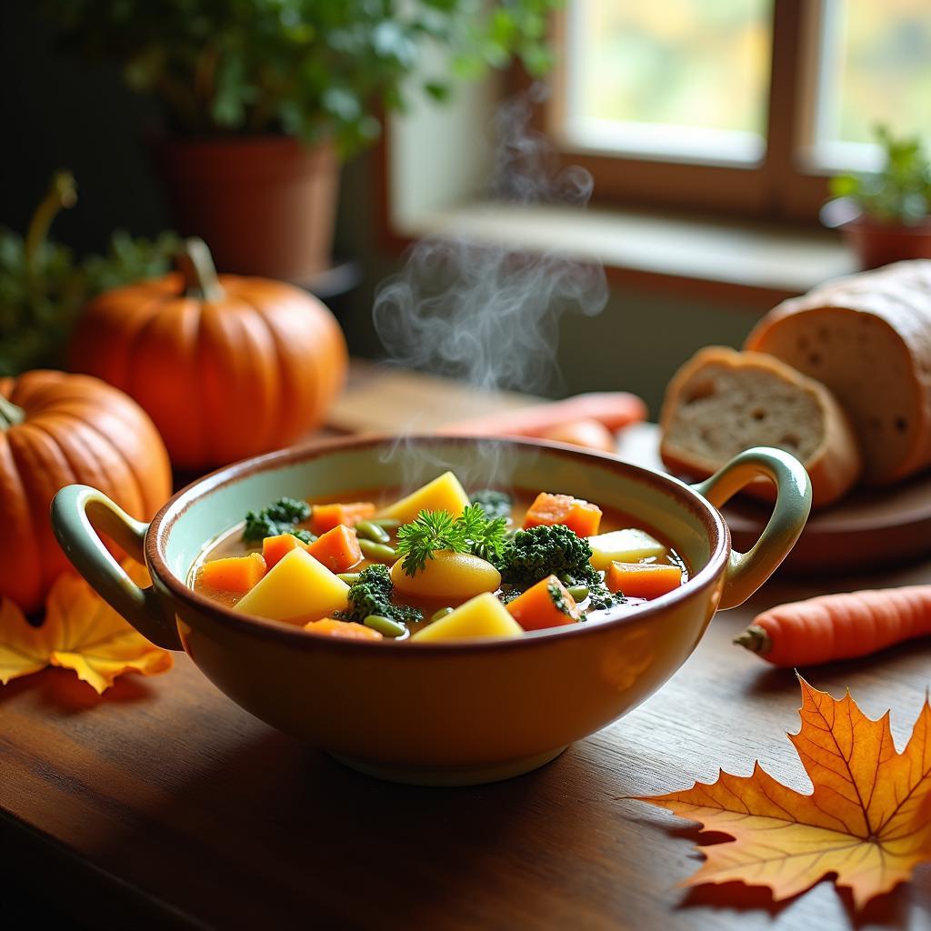 Hearty Autumn Vegetable Soup