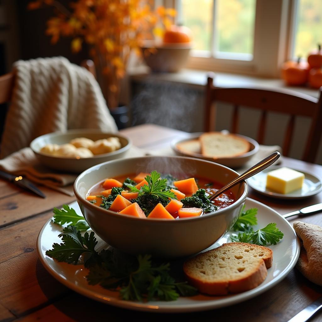 Hearty Autumn Vegetable Soup