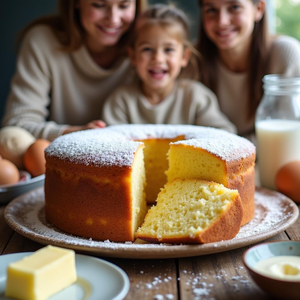 Classic Yellow Cake: A Slice of Sunshine