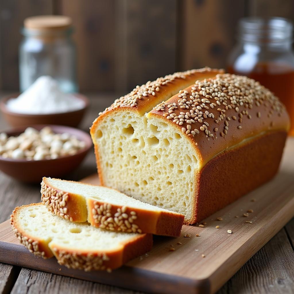 Simple Seeded Batter Bread