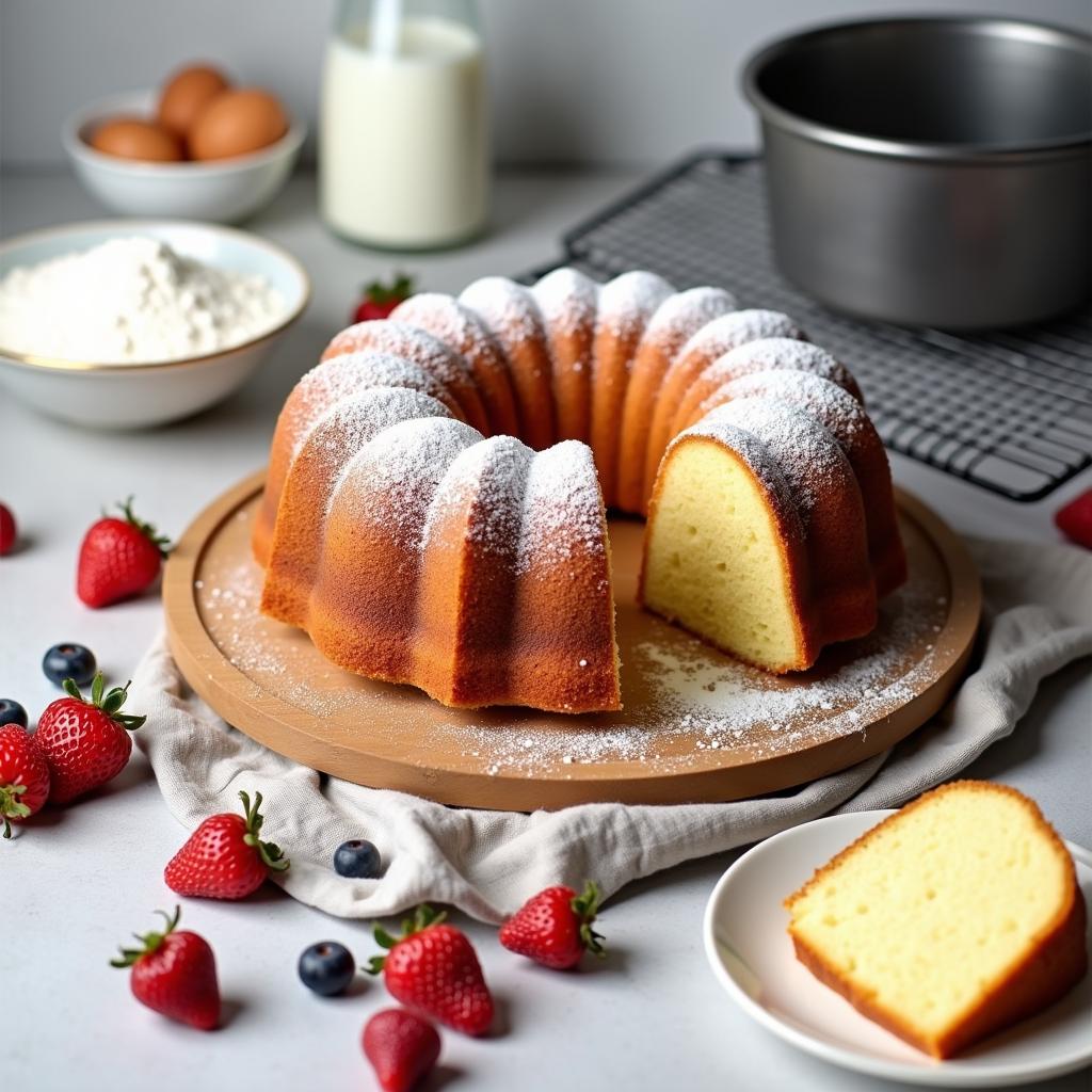 Classic Vanilla Pound Cake