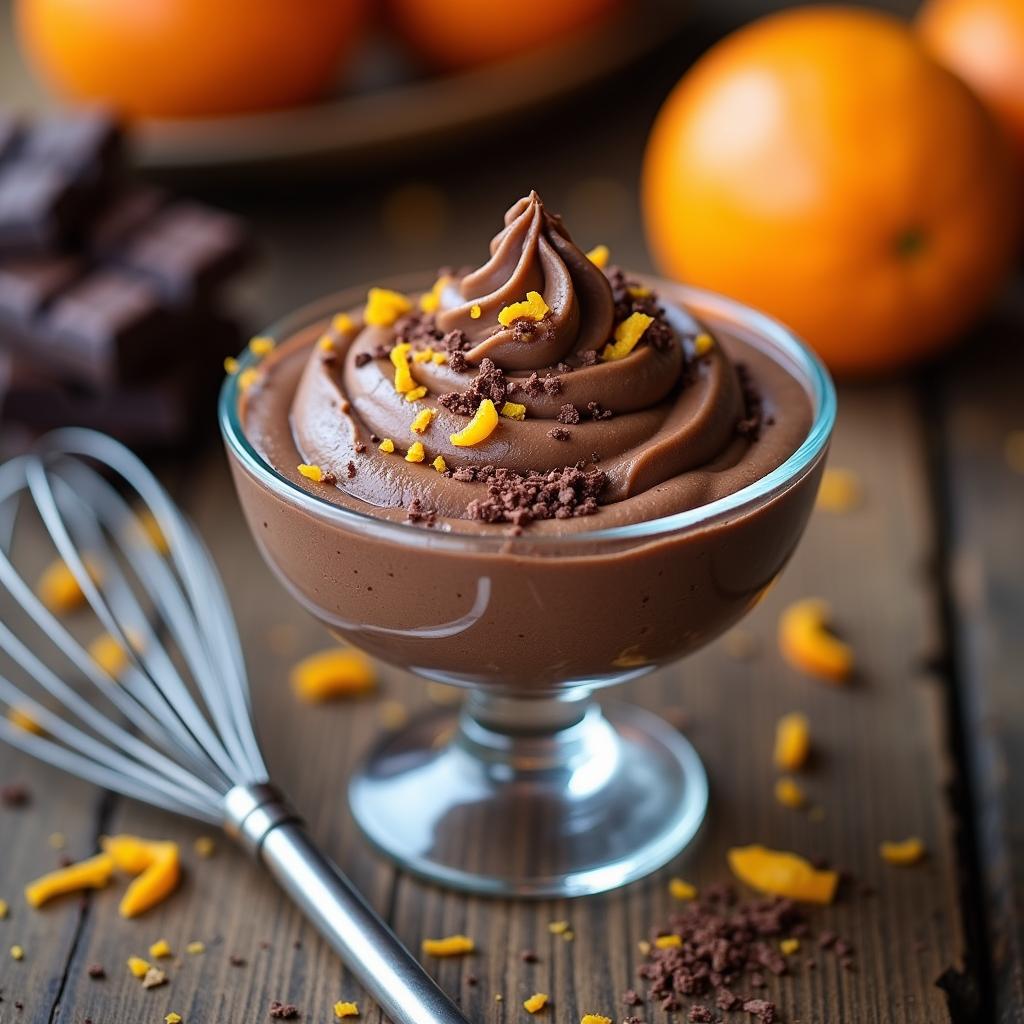 Chocolate Orange Mousse with a Twist