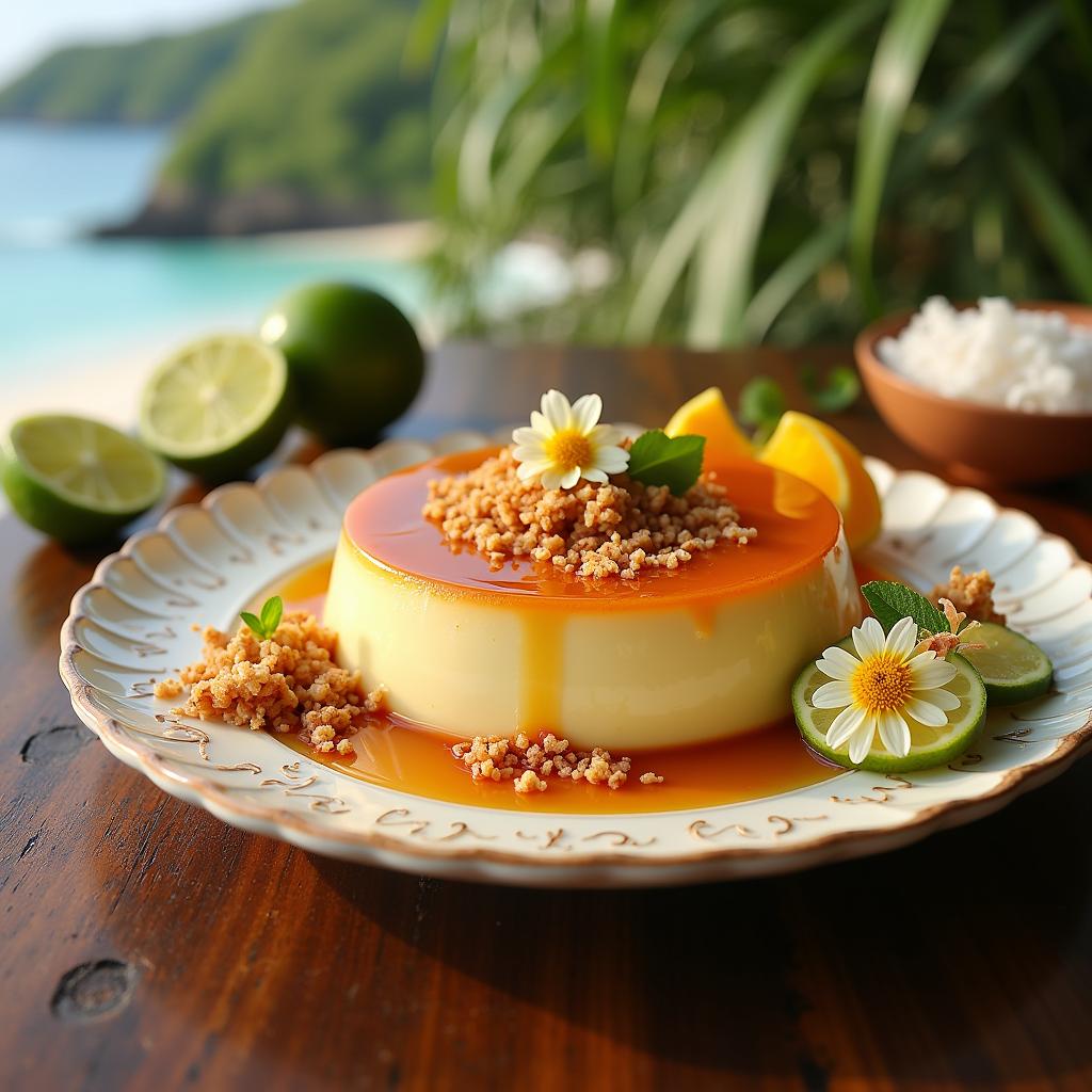 Caramel Coconut Flan: A Taste of Tropical Bliss