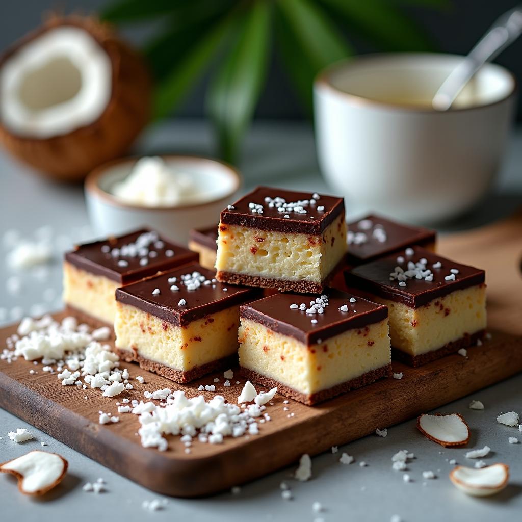 Choco-Coconut Dream Bars with a Touch of Culinary Science