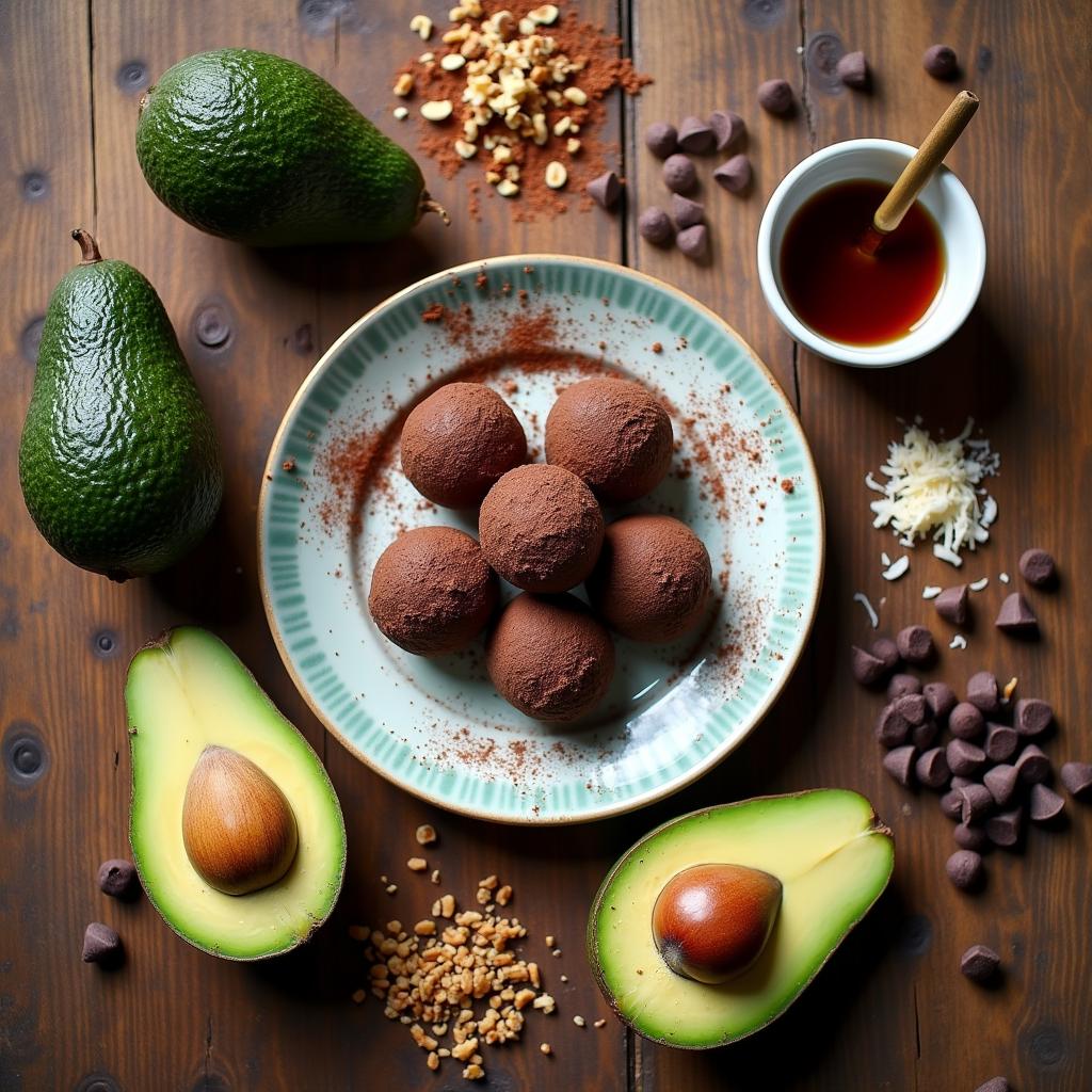 Chocolate Avocado Truffle Bliss