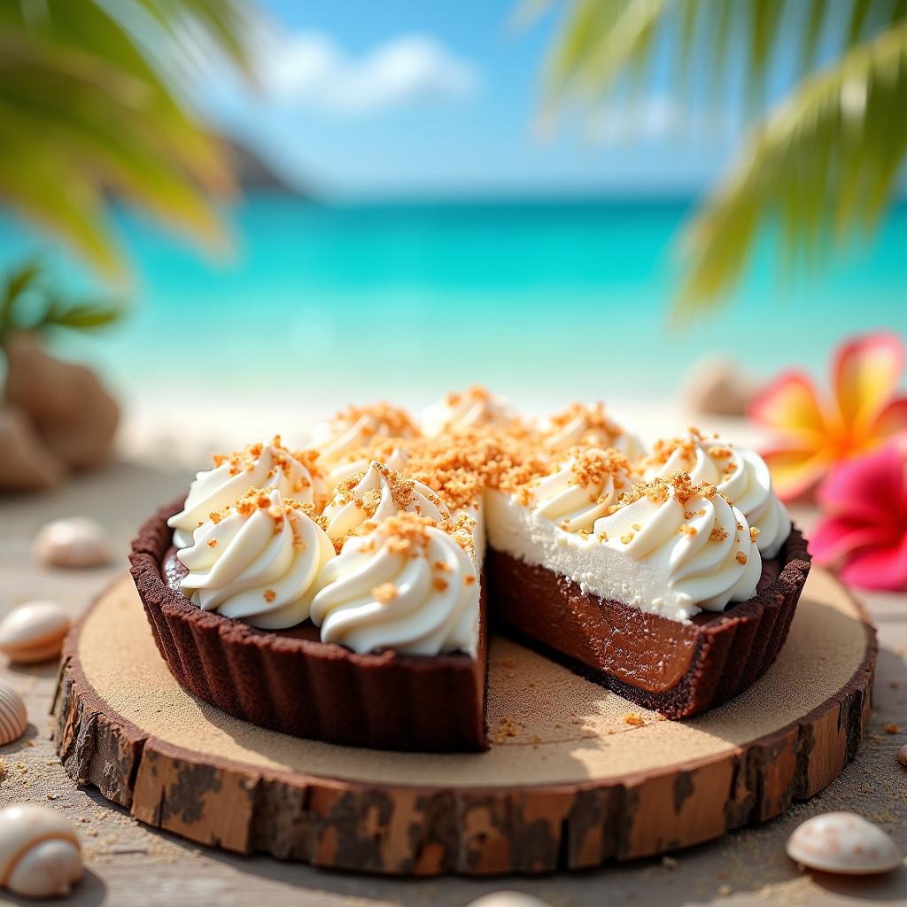 Chocolate Coconut Cream Pie with a Twist