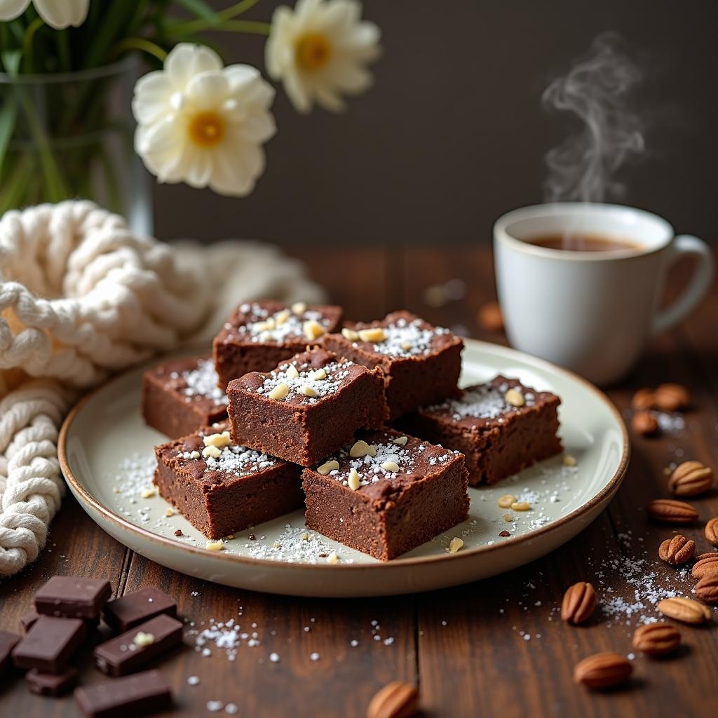 Chocolate Coconut Tiffin Delight