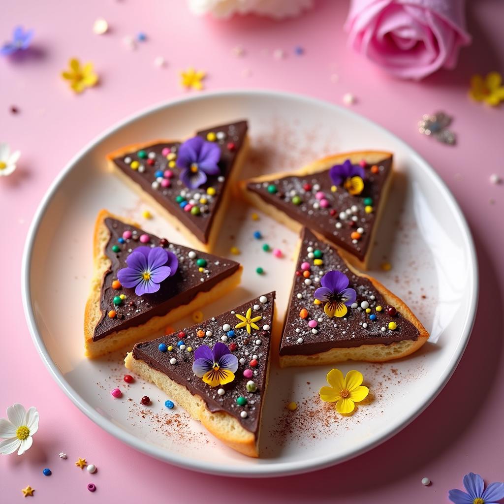 Chocolate Fairy Bread Delight