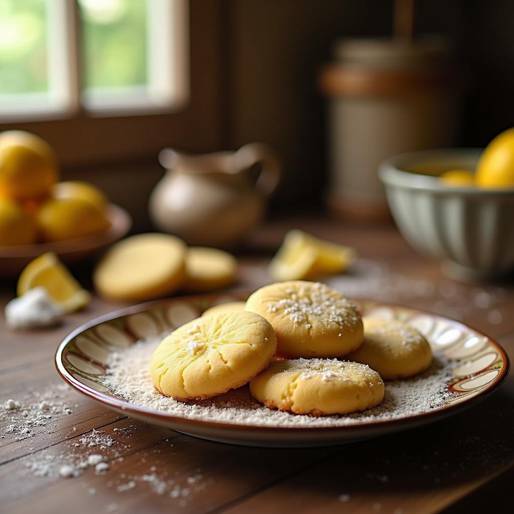 Classic Butter Cookies with a Citrus Twist